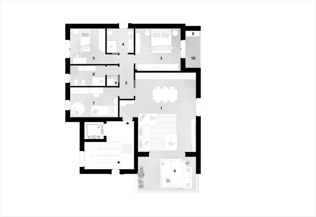 Attico in vendita a Noale