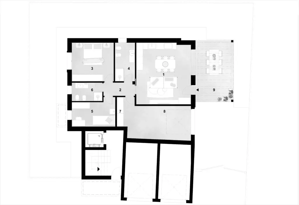 appartamenti in vendita a Noale piano terra con giardino